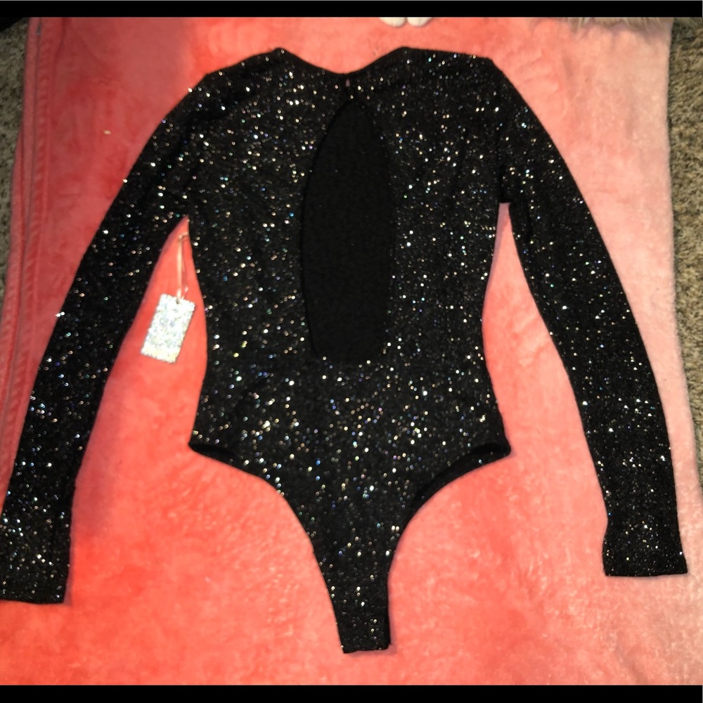 Sparkly body suit
